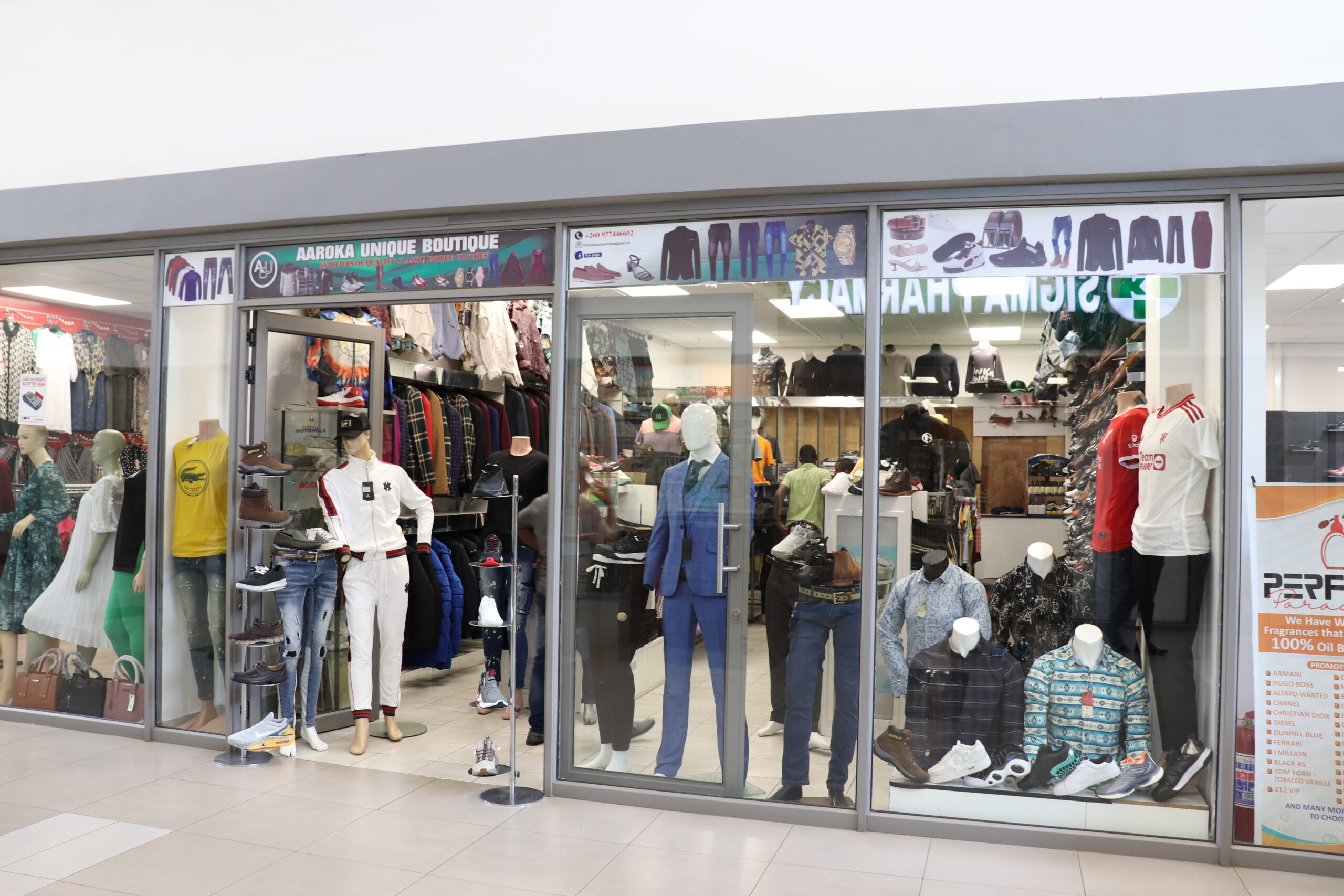 AAROKA BOUTIQUE store_header